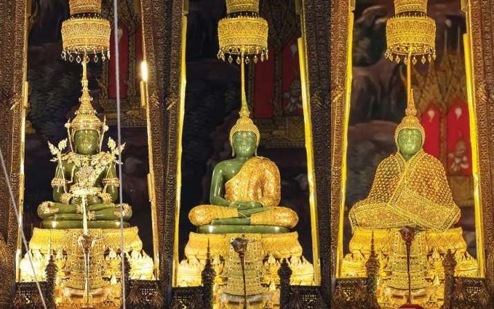 The Emerald Buddha’s robe changes depending on the season