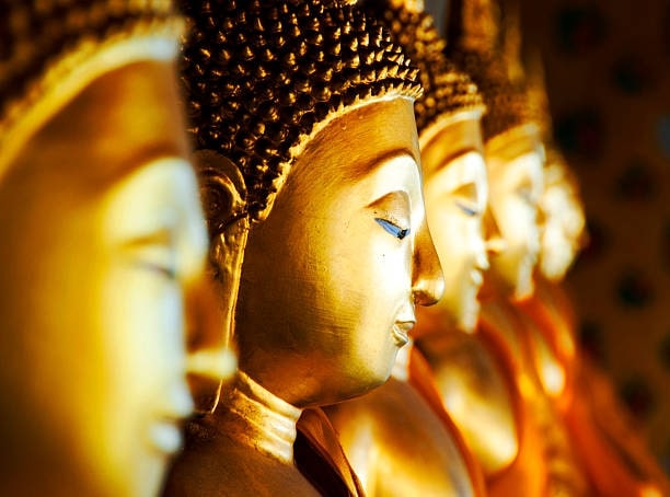 Theravada Buddhism is the most widely practised religion