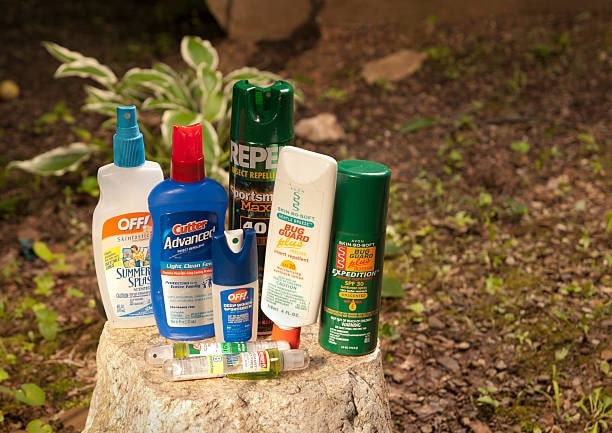 Use mosquito repellent and sunscreen