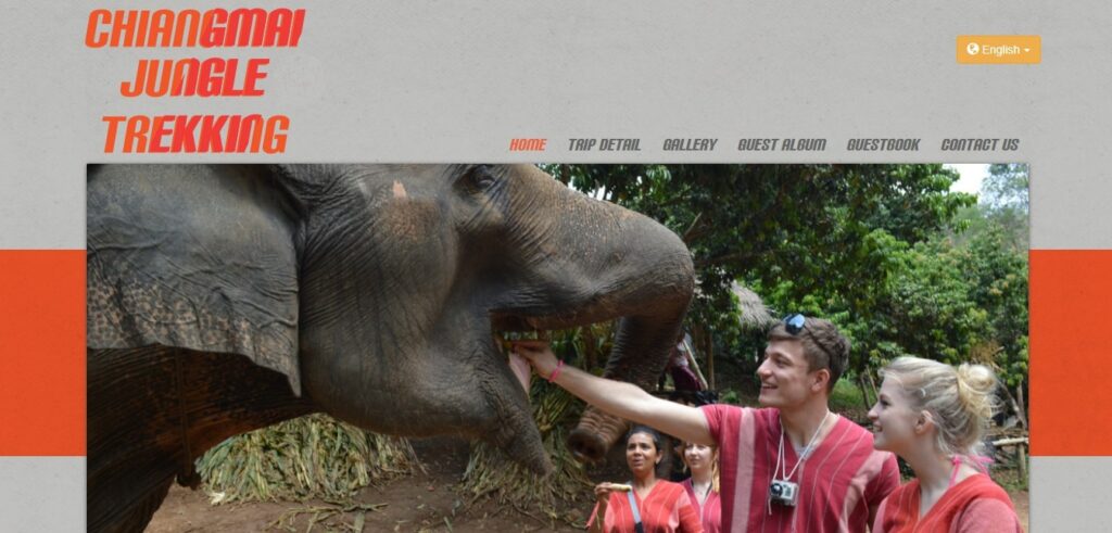 Chiangmai Jungle Trekking's Homepage