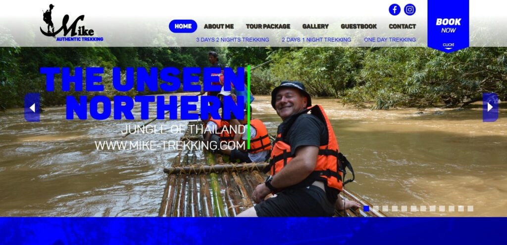 Mike's Authentic Trekking's Homepage